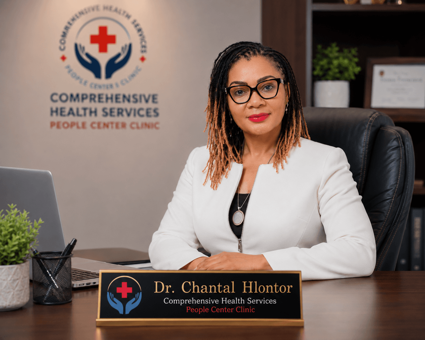 Dr. Chantal Hlontor, founder of CMRC